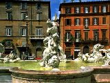 ナヴォーナ広場の「四大河の噴水」