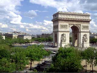 パリの凱旋門 