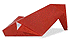 赤い靴の折り紙