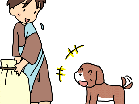イヌと主人