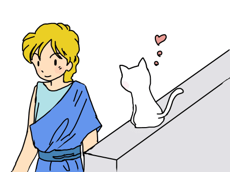 メスネコとアフロディテ