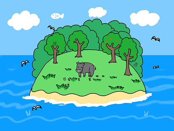 2匹のコガネ厶シ
