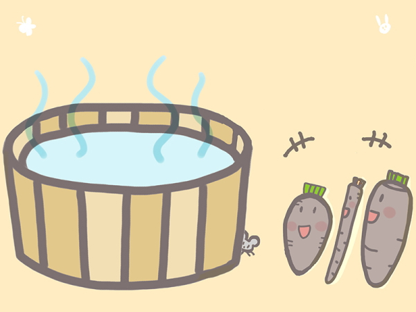 ダイコンが白いわけ