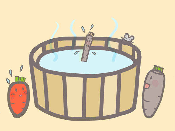 ダイコンが白いわけ