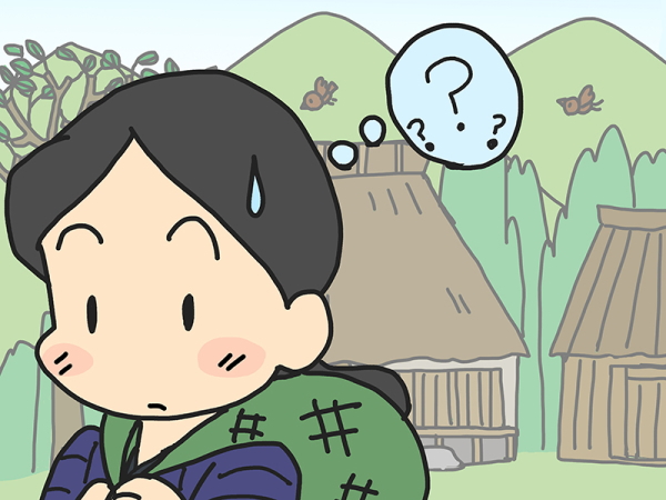 ネコの真似したお嫁さん