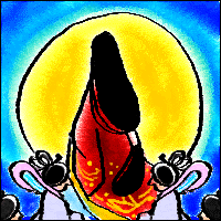 かぐや姫(竹取物語) 月へ帰る。