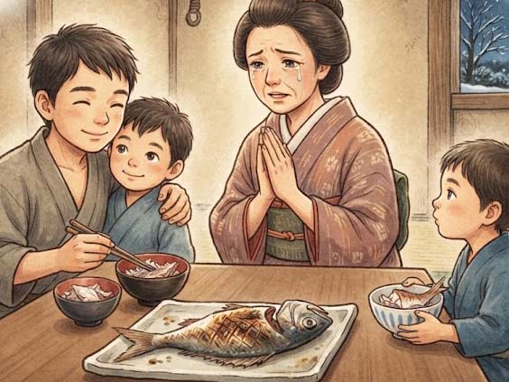 まま子と魚