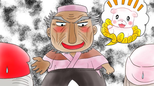 花咲かじいさん イラスト08 福娘童話集