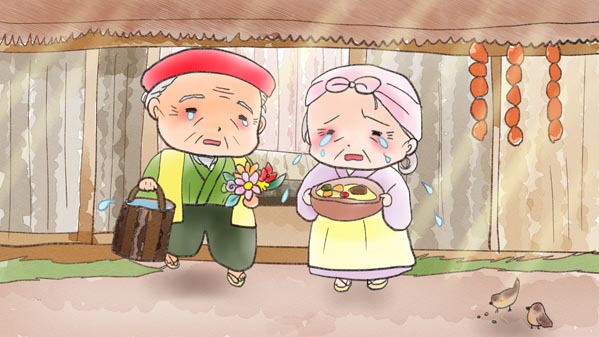 花咲かじいさん イラスト17 福娘童話集