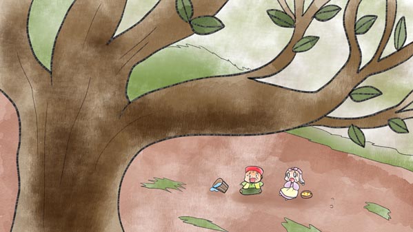花咲かじいさん イラスト18 福娘童話集