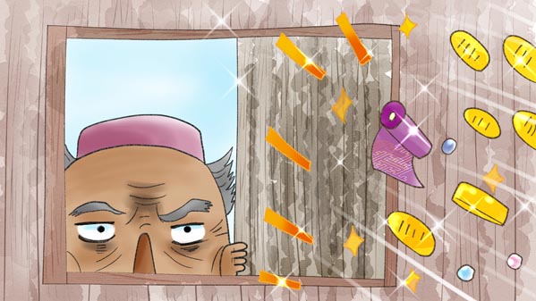 花咲かじいさん イラスト22 福娘童話集