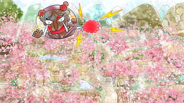 花咲かじいさん イラスト40 福娘童話集