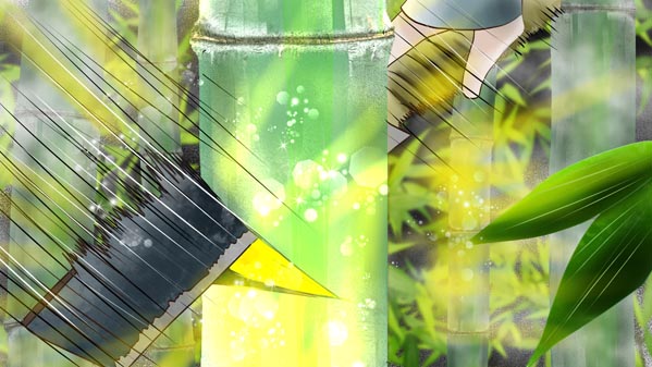 『かぐやひめ』(日本昔話) 07 福娘童話集 イラスト : 愛ちん(夢宮愛)