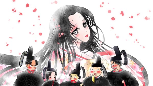 『かぐやひめ』(日本昔話) 17 福娘童話集 イラスト : 愛ちん(夢宮愛)