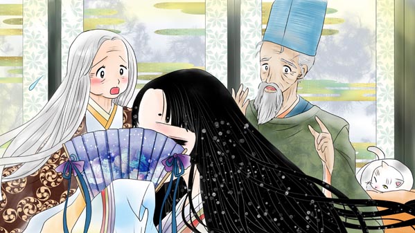 『かぐやひめ』(日本昔話) 24 福娘童話集 イラスト : 愛ちん(夢宮愛)