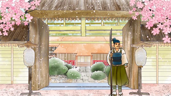 『かぐやひめ』(日本昔話) 01 福娘童話集 イラスト : 愛ちん（夢宮愛）