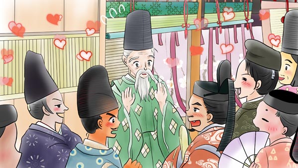 『かぐやひめ』(日本昔話) 01 福娘童話集 イラスト : 愛ちん（夢宮愛）