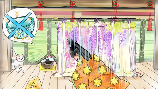 『かぐやひめ』(日本昔話) 01 福娘童話集 イラスト : 愛ちん（夢宮愛）