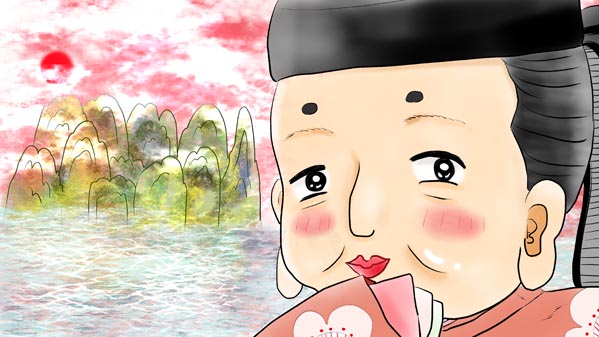『かぐやひめ』(日本昔話) 01 福娘童話集 イラスト : 愛ちん（夢宮愛）