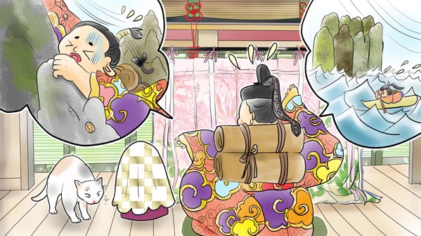 『かぐやひめ』(日本昔話) 01 福娘童話集 イラスト : 愛ちん（夢宮愛）