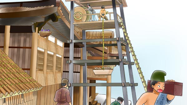 『かぐやひめ』(日本昔話) 01 福娘童話集 イラスト : 愛ちん（夢宮愛）