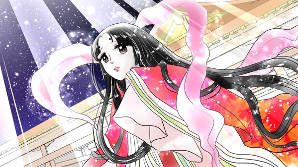 『かぐやひめ』(日本昔話) 01 福娘童話集 イラスト : 愛ちん（夢宮愛）