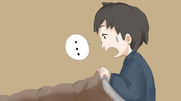 アワの長者 イラスト06 日本昔話 福娘童話集