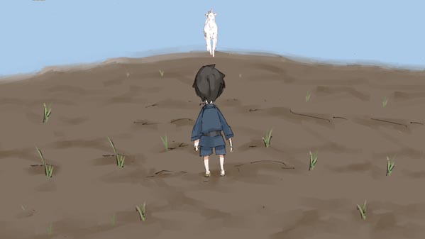 アワの長者 イラスト08 日本昔話 福娘童話集