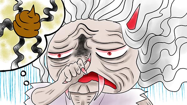 『三枚のお札』(百物語) 18 福娘童話集 イラスト : 愛ちん（夢宮愛）