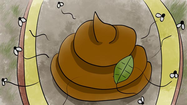 『三枚のお札』(百物語) 56 福娘童話集 イラスト : 愛ちん（夢宮愛）