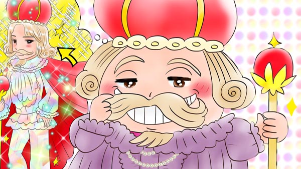 裸の王さま(皇帝の新しい着物) アンデルセン童話 06 福娘童話集イラスト