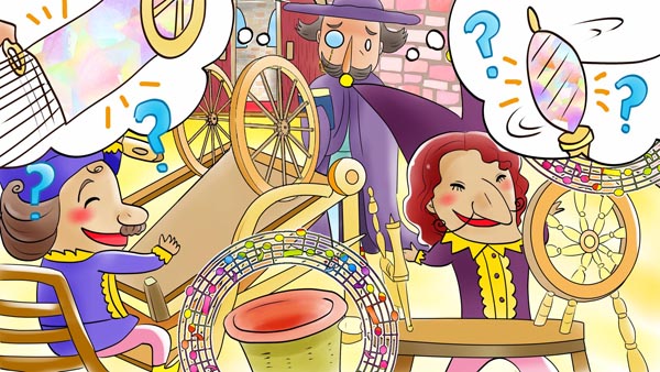裸の王さま(皇帝の新しい着物) アンデルセン童話 11 福娘童話集イラスト
