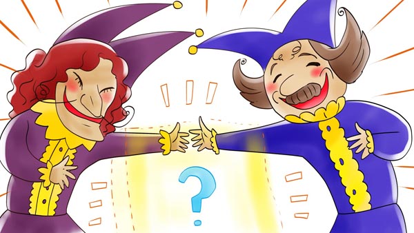 裸の王さま(皇帝の新しい着物) アンデルセン童話 18 福娘童話集イラスト
