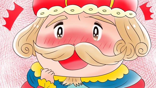 裸の王さま(皇帝の新しい着物) アンデルセン童話 19 福娘童話集イラスト