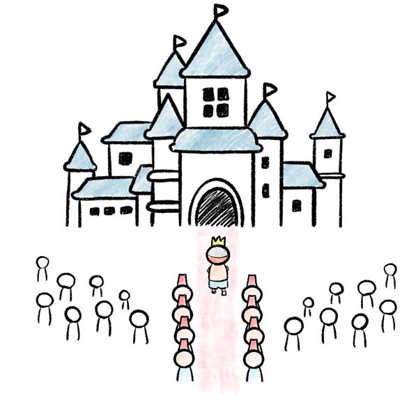 裸の王さま(皇帝の新しい着物)