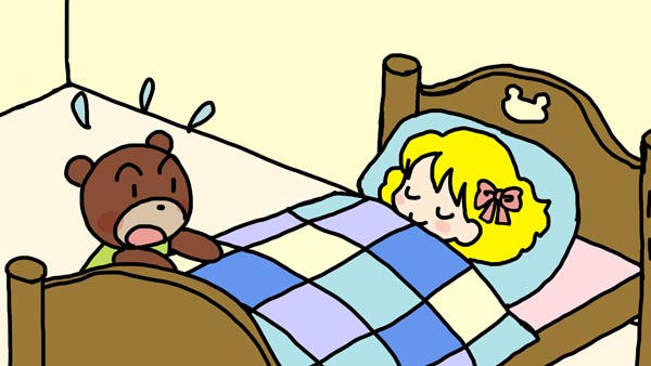 『3匹のクマ』(イギリスの昔話) 13 福娘童話集 イラスト : myi
