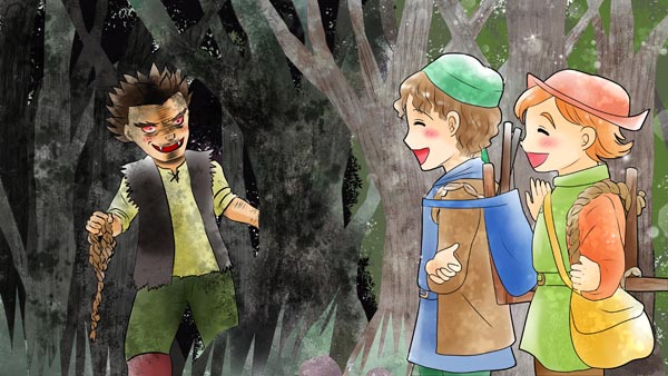 オオカミ男 イギリスの昔話 04 福娘童話集 イラストレーター:愛ちん(夢宮愛)