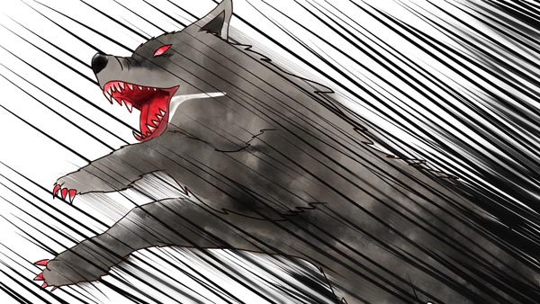 オオカミ男 イギリスの昔話 15 福娘童話集 イラストレーター:愛ちん(夢宮愛)