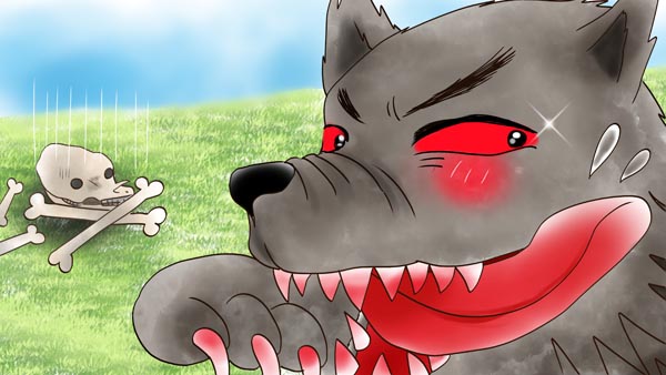 オオカミ男 イギリスの昔話 18 福娘童話集 イラストレーター:愛ちん(夢宮愛)