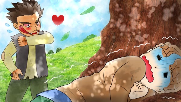 オオカミ男 イギリスの昔話 19 福娘童話集 イラストレーター:愛ちん(夢宮愛)