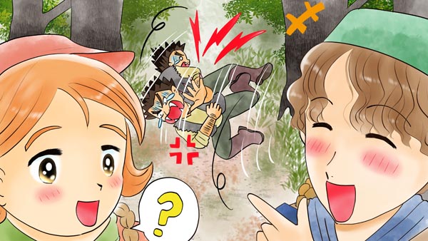 オオカミ男 イギリスの昔話 26 福娘童話集 イラストレーター:愛ちん(夢宮愛)