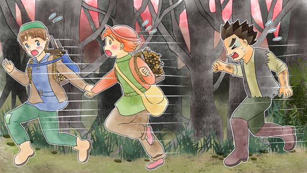 オオカミ男 イギリスの昔話 27 福娘童話集 イラストレーター:愛ちん(夢宮愛)