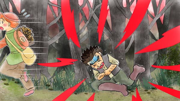 オオカミ男 イギリスの昔話 28 福娘童話集 イラストレーター:愛ちん(夢宮愛)