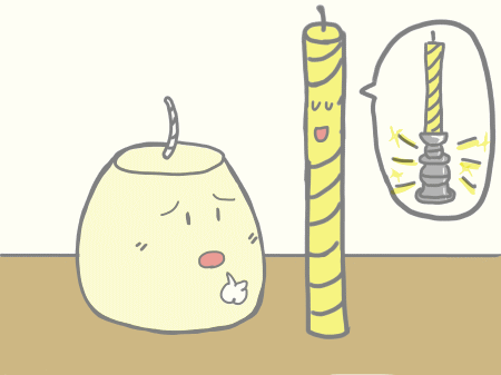Two Candles にほんのろうそく