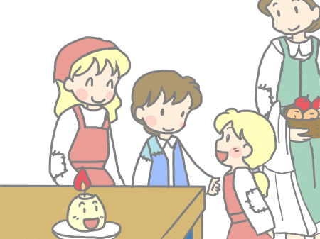 二本のロウソク