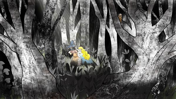『つぐみのひげの王様』(グリム童話) 16 福娘童話集 イラスト : ゆめみ愛