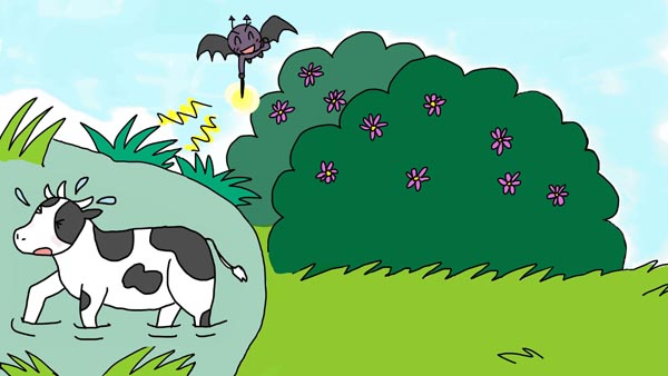 あわれな悪魔 スウェーデンの昔話 05 福娘童話集イラスト