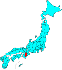 奈良県の位置地図
