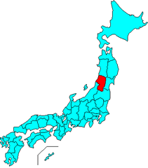 山形県の位置地図