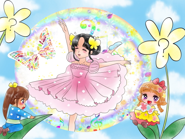誕生花なぞなぞ 1月15日 「バレリーナ」「蝶々」に例えられる蘭は?